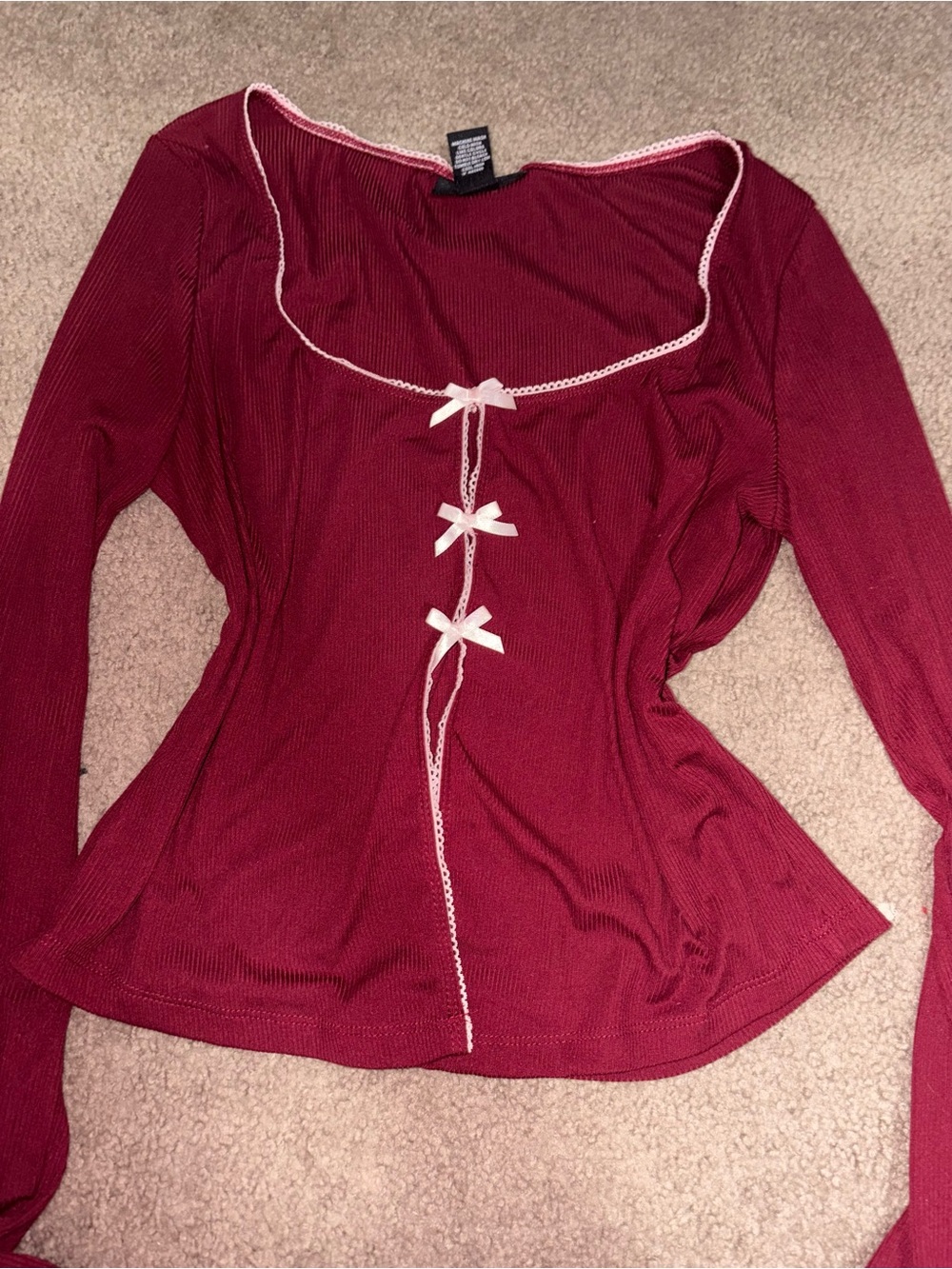 Cute bow top
